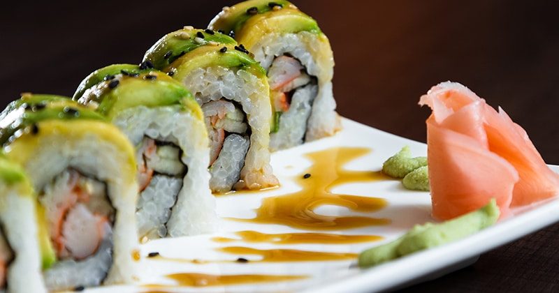 Crazy Sushi: A standout destination for sushi lovers in Elk Grove, offering an array of creative rolls.