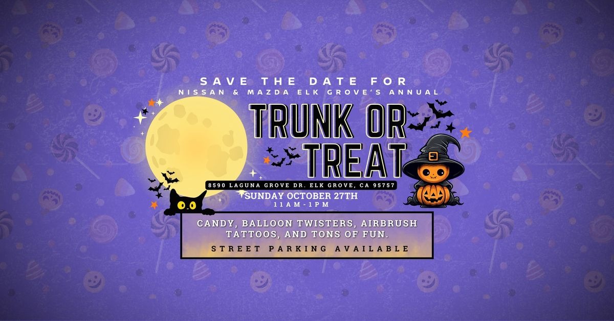 Elk Grove Trunk or Treat: Halloween Fun at Nissan & Mazda