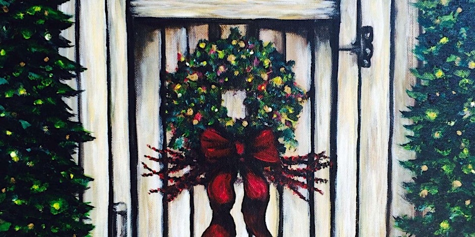 Holiday Paint and Sip Event at Pinot’s Palette Elk Grove